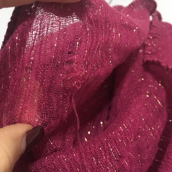 Metallic scarf - Picture 2 of 4